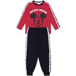 Czerwono-czarna piżama MICKEY MOUSE DISNEY 3-4lata 104 cm