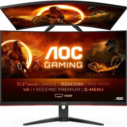 Monitor Gamingowy Led Aoc 32 Cale Full Hd
