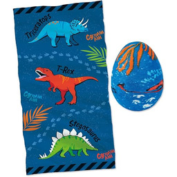 Moses. Magiczny ręcznik z jajkiem dinozaura  fajny