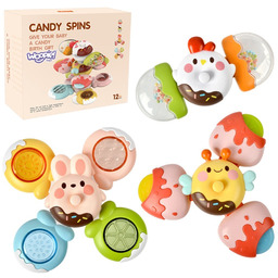 WOOPIE BABY Spinner Zabawka Sensoryczna Pszczoła Kurczak Królik