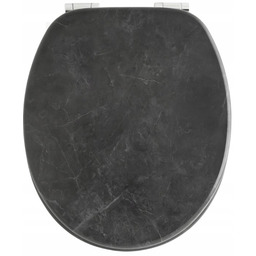 Deska Sedesowa Arona Marmur Czarna Mdf Awd