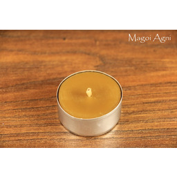 Tealight - świeca z wosku herbaciarka - kolor