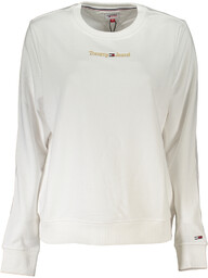 BLUZA DAMSKA TOMMY HILFIGER BEZ ZAMKU BIAŁA