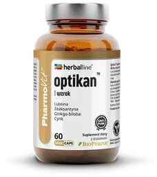 Pharmovit Kapsułki na wzrok optikan bezglutenowe 60 szt.