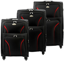 EASY TRIP zestaw podróżnych trzech walizek na kółkach