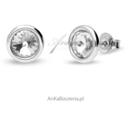 ankabizuteria.pl Kolczyki Swarovski Tiny BONBON - Crystal.
