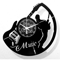 Instant Karma Clocks Zegar ścienny Gitara Muzyk Basista