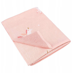 Kocyk Bawełniany Dla Dzieci Unicorn Stella Kidzroom