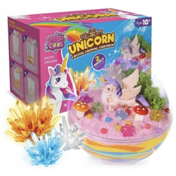 Hodowla Kryształów Led Kreatywny Zestaw Edukacyjny Akwarium Jednorożec