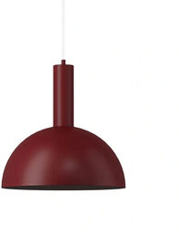 Sigma Kopułowa lampa wisząca VITRUM burgundowa 1xE27