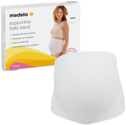 Medela Pas Ciążowy Kolor Biały L