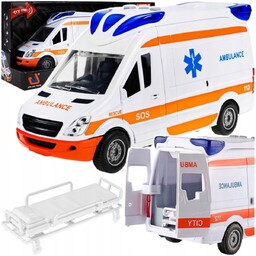 Karetka Ambulans Dla Dzieci Pogotowie Napęd Światło Led