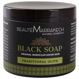 Naturalne czarne mydło oliwne Savon Noir Beaute Marrakech,