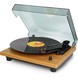 Giradischi Lenco (Ls-10 Walnut) Con Diffusori Acustici Incorporati