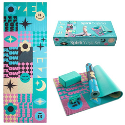 Zestaw do jogi myga Spirit Yoga Set: mata,