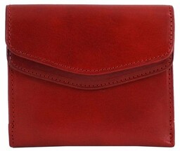Barberini''s - portfel ze skóry naturalnej - Czerwony