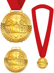 Medal zwycięzcy Champion - 1 szt.