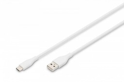Digitus Kabel zasilający silikonowy USB-A - USB-C, USB