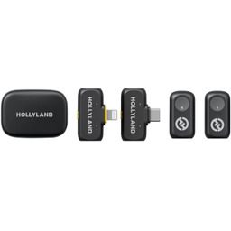 Hollyland LARK A1 Combo Duo Czarny Zestaw bezprzewodowy