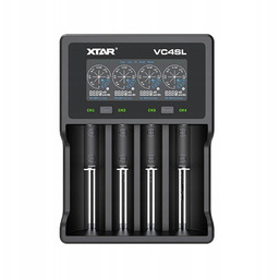 Ładowarka akumulatorów cylindrycznych Xtar VC4SL Li-ion/Ni-MH/Ni-CD