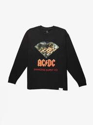 koszulka DIAMOND - AC/DC Diamond Long Sleeve Black