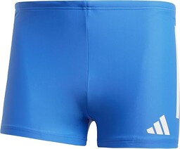 adidas Mężczyźni 3 STRIPES SWIM BOXERS, Bright Royal/White,