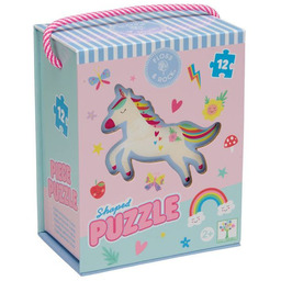 FLOSS & ROCK Puzzle 12 elementów Tęczowe Wróżki
