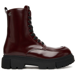 Trapery Calvin Klein Tronchetto Allacciato V4A5-83132-1453 Bordowy