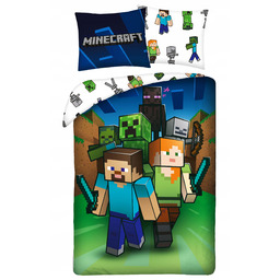 Pościel dziecięca Minecraft 160 x 200 cm Halantex