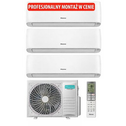 HISENSE Klimatyzator Multi Split, Pompa ciepła powietrze -