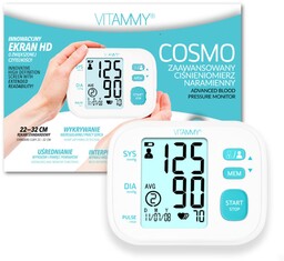 VITAMMY COSMO Ciśnieniomierz naramienny z IHB, z dużym