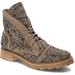Exquisite Brązowe Botki Wygodne Buty Damskie