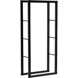 Vorel STOJAK STALOWY NA DREWNO KOMINKOWE 60X25X100CM