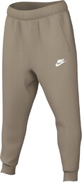 Nike Męskie spodnie Sportswear Club polar, khaki/khaki/biały, BV2671-247,
