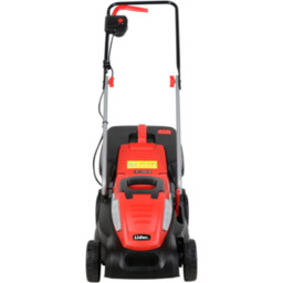 Kosiarka elektryczna KC1400 czerwony, czarny/10,5kg/34cm/1400W Lider