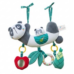 Bocioland Zawieszka sensoryczna pluszowa Miś Panda