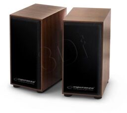 Zestaw kolumn Esperanza Folk EP122 (2.0; kolor brązowy)