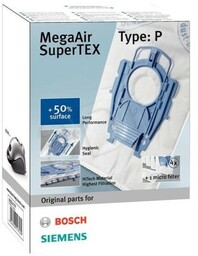 BOSCH Worki do odkurzacza Bosch (Tkanina syntetyczna; BBZ41FP;
