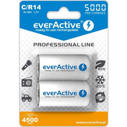 everActive Akumulatorki R14/C NI-MH 5000 mAh 2 szt.