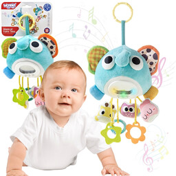 WOOPIE Baby Pluszowy Słonik Maskotka Interaktywna Przytulanka Muzyczna