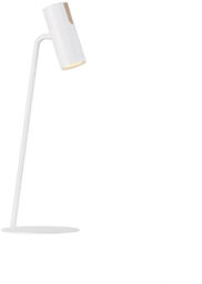 Sigma Nocna lampa biała LEDA reflektor metalowy tubka