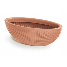 Donica Doniczka Osłonka owalna TLO58 Latia Oval Terakota