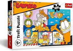 Trefl - Garfield, Leniwy Garfield - Puzzle 100