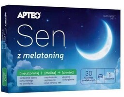 APTEO Sen z melatoniną, 30 tabletek
