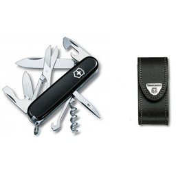 Victorinox Scyzoryk szwajcarski Climber 1.3703.3 Czarny + etui