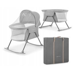 Łóżeczko Kinderkraft Lovi Szary