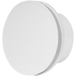 Wentylator łazienkowy okrągły 125 mm Biały front Łożyska
