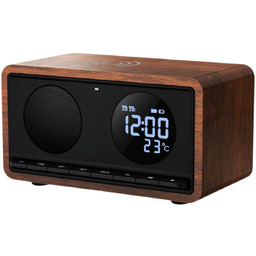 Radiobudzik bezprzewodowy Manta Rimini RDI912B Bluetooth Zegar Alarm