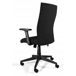 Fotel Biurowy Black On Black Plus Czarny Obrotowy