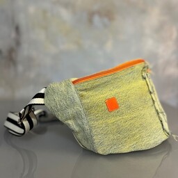 Pakamera Nerka XL z zielonego jeansu La Rambla